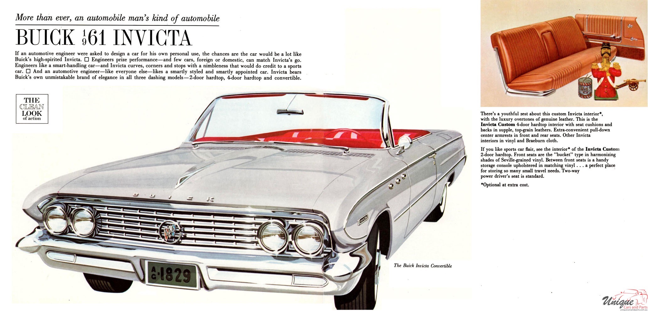1961 Buick Full-Size Model Range Brochure Page 2